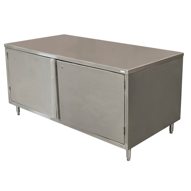 CST-3072HL | 72' | Work Table, Cabinet Base Hinged Doors