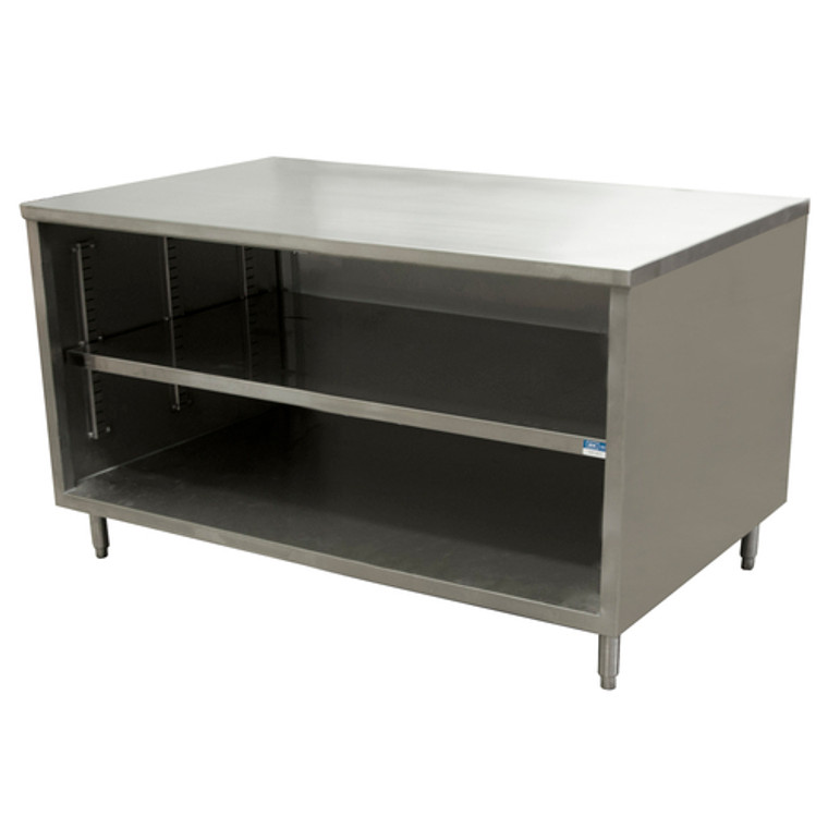 CST-3036 | 36' | Work Table, Cabinet Base Open Front