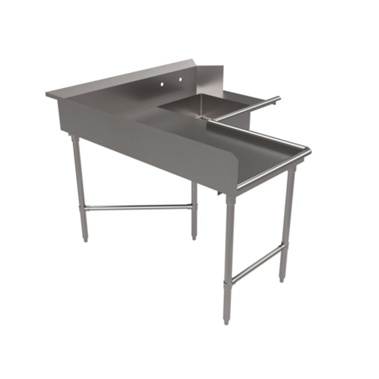 BKSDT6-C6048L | 60' | Dishtable, Soiled L Shaped