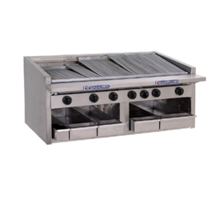 C-72RS | 72' | Charbroiler, Gas, Countertop