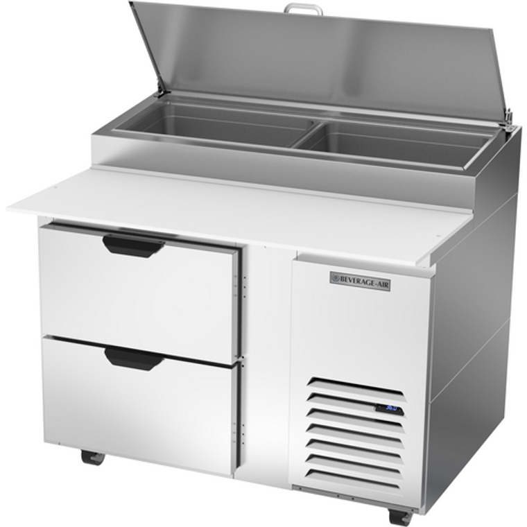 DPD46HC-2 | 46' | Refrigerated Counter, Pizza Prep Table