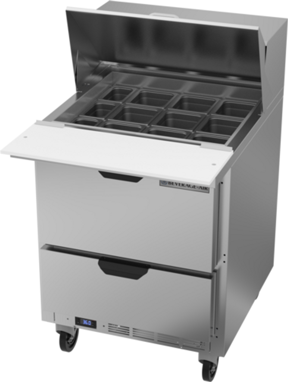 SPED27HC-12M | 27' | Refrigerated Counter, Mega Top Sandwich / Salad Unit