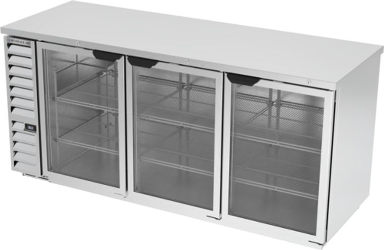 BB78HC-1-G-S | 79' | Back Bar Cabinet, Refrigerated