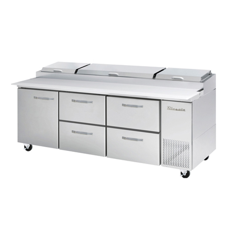 BAPP93-D4RM-HC | 93' | Refrigerated Counter, Pizza Prep Table