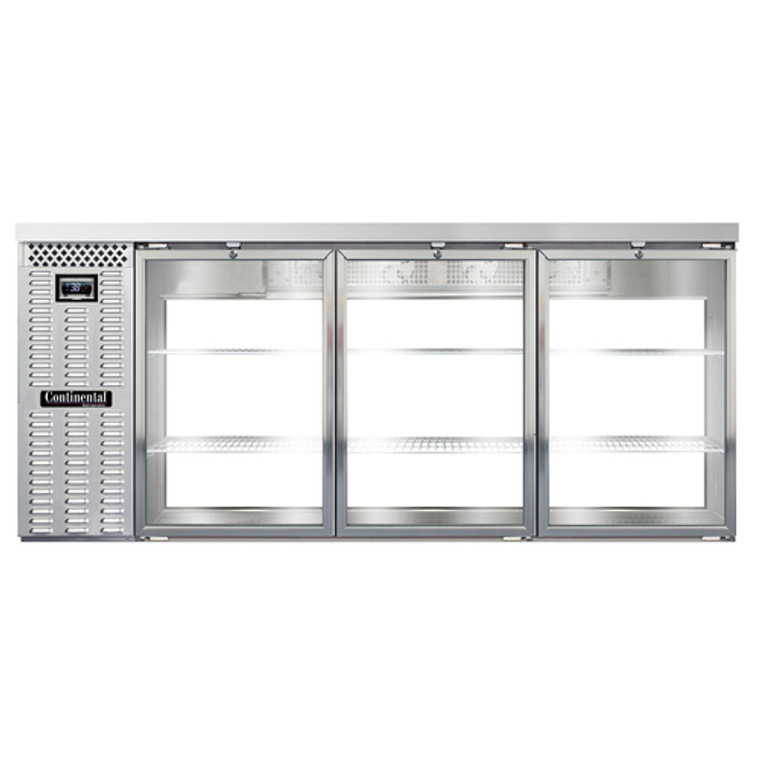 BB79NSSGDPT | 79' | Back Bar Cabinet, Refrigerated, Pass-Thru