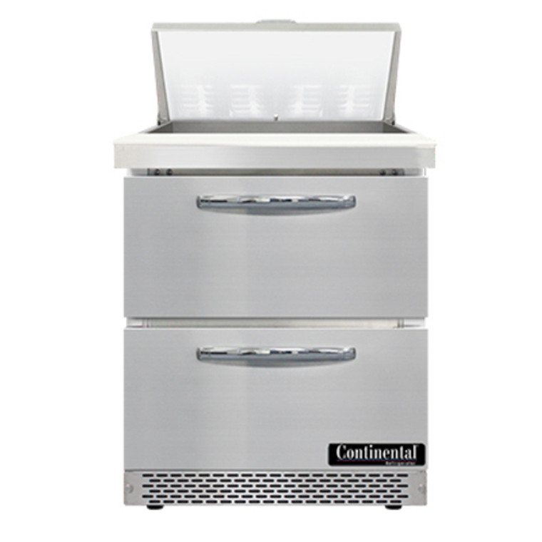 SW27N8-FB-D | 27' | Refrigerated Counter, Sandwich / Salad Unit