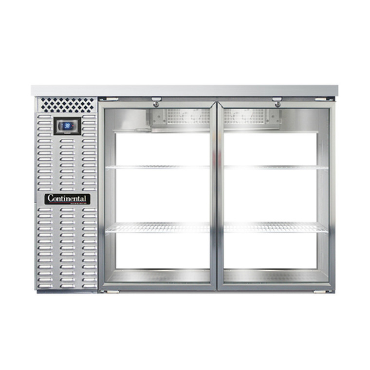 BB50SNSSGDPT | 50' | Back Bar Cabinet, Refrigerated, Pass-Thru