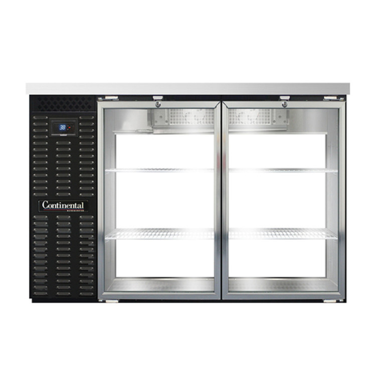 BB50SNGDPT | 50' | Back Bar Cabinet, Refrigerated, Pass-Thru