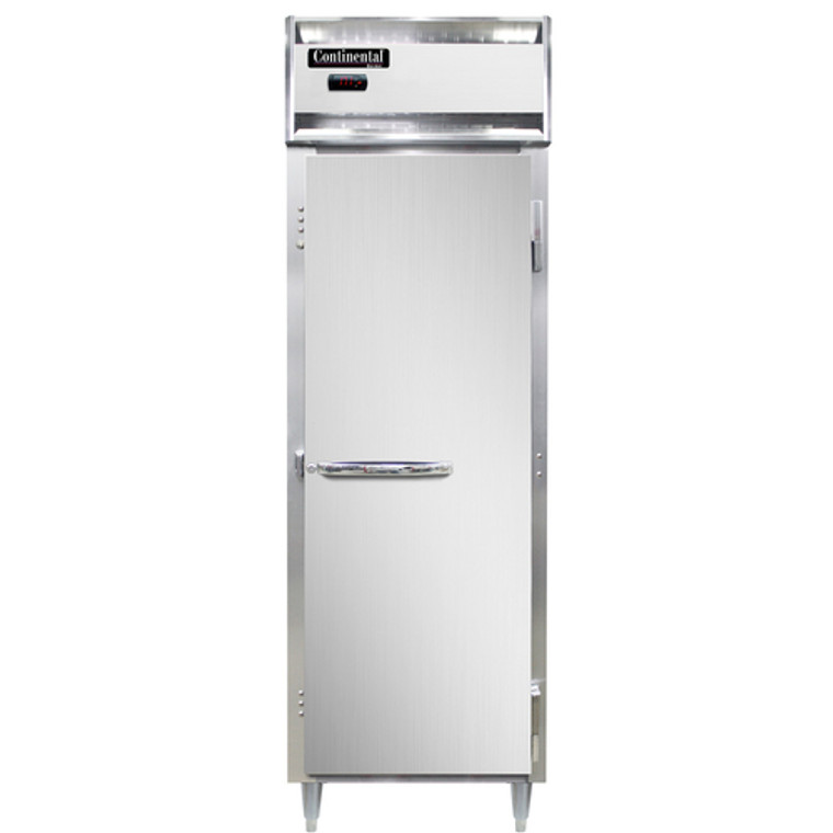 DL1W-SS | 26' | Heated Cabinet, Reach-In