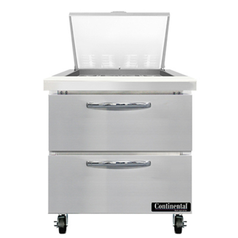 SW32N12M-D | 32' | Refrigerated Counter, Mega Top Sandwich / Salad Unit