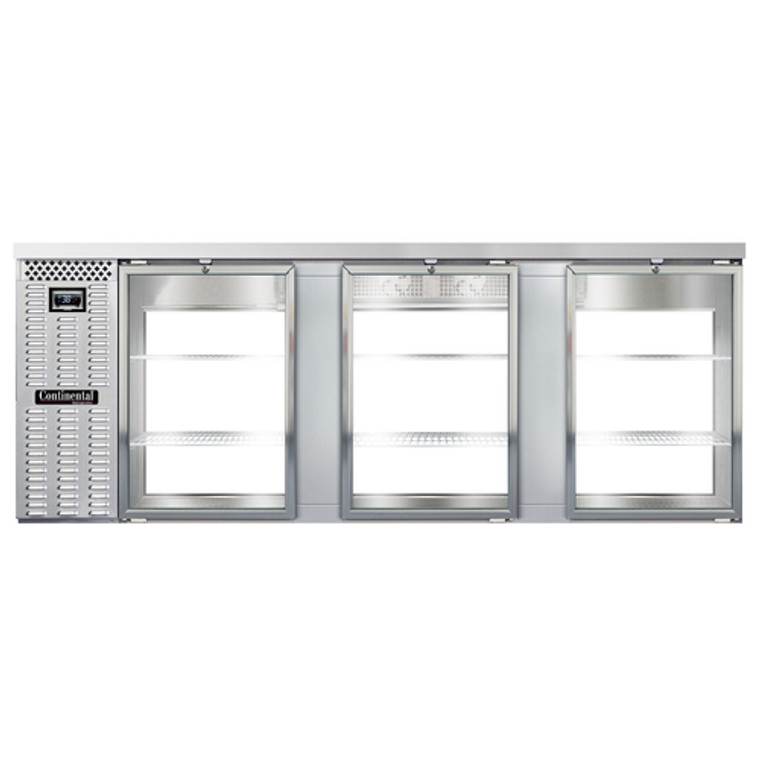 BB90NSSGDPT | 90' | Back Bar Cabinet, Refrigerated, Pass-Thru