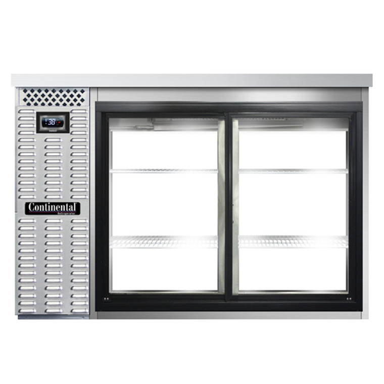 BB50NSSSGDPT | 50' | Back Bar Cabinet, Refrigerated, Pass-Thru