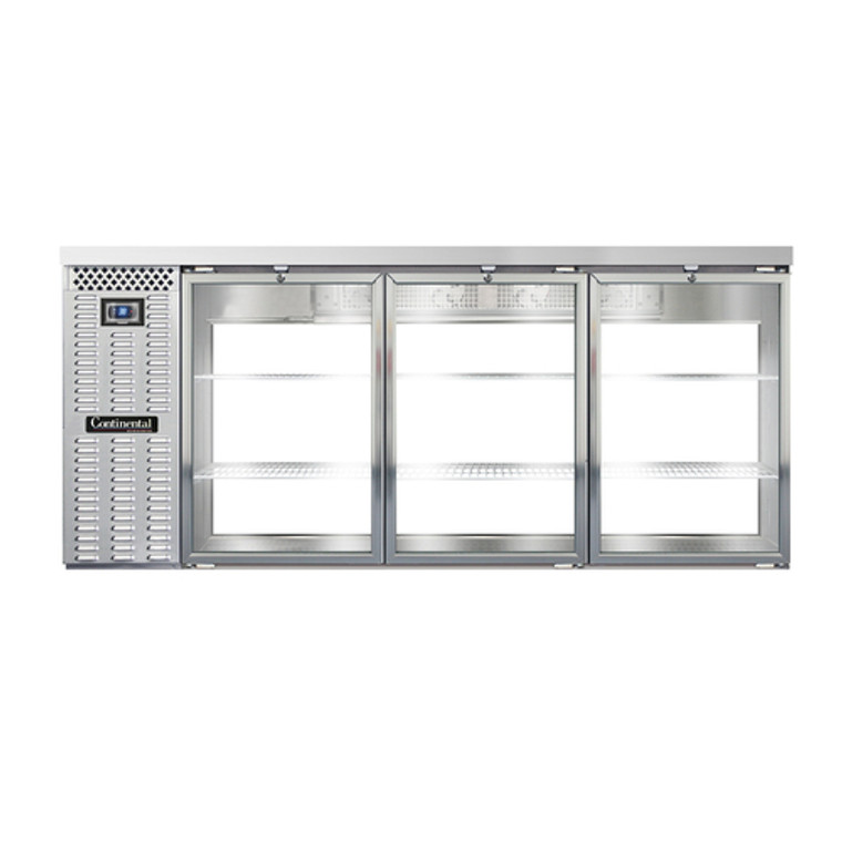 BB79SNSSGDPT | 79' | Back Bar Cabinet, Refrigerated, Pass-Thru