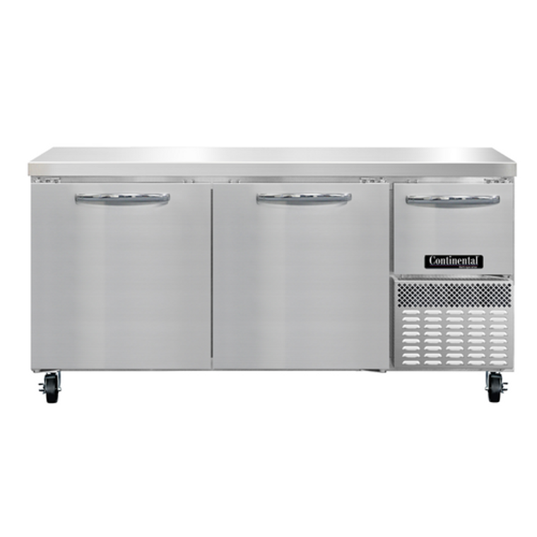RA68N | 68' | Refrigerated Counter, Work Top