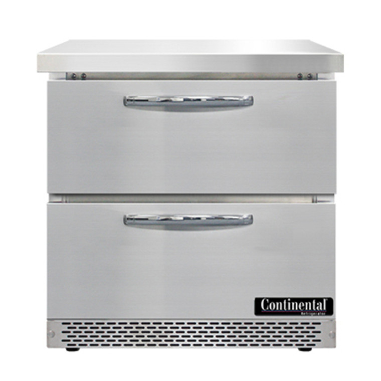 SW32N-FB-D | 32' | Refrigerated Counter, Work Top