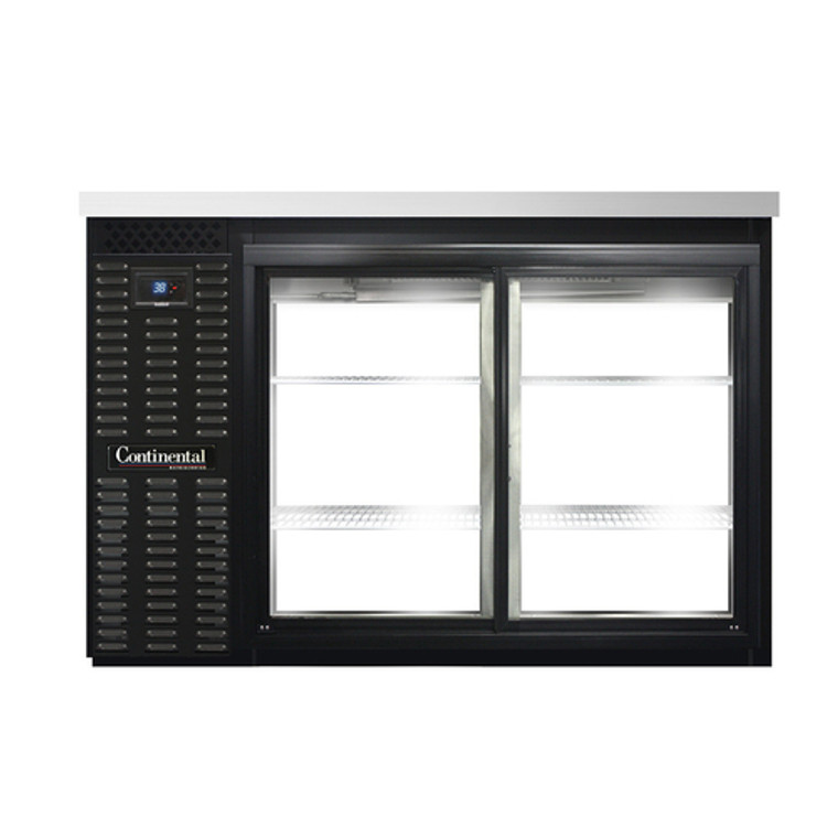 BB50SNSGDPT | 50' | Back Bar Cabinet, Refrigerated, Pass-Thru