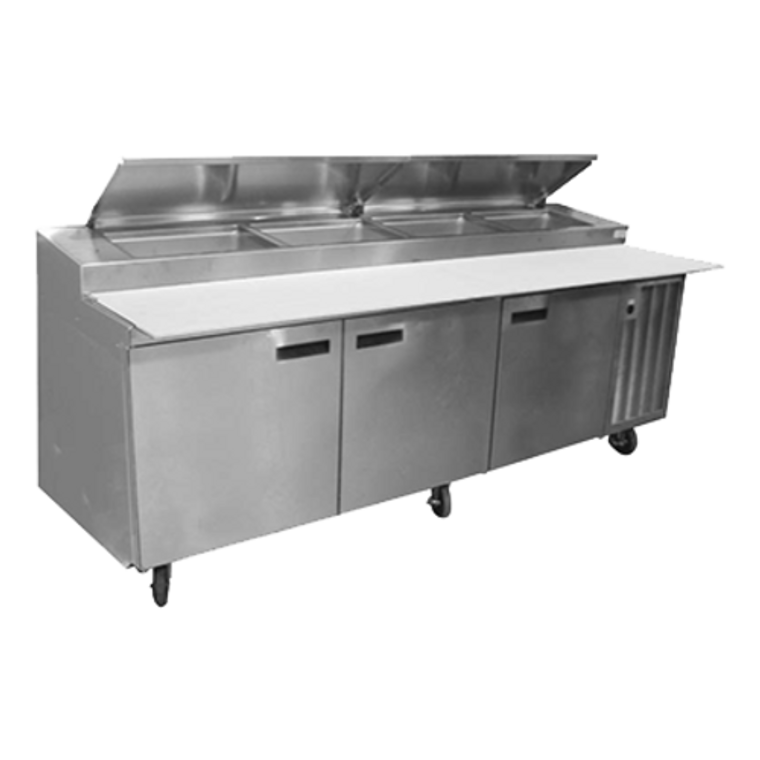 18648PTLP | 48' | Refrigerated Counter, Pizza Prep Table