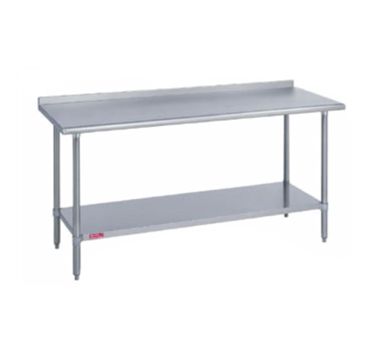 416-3096-2R | 96' | Work Table,  85 - 96, Stainless Steel Top