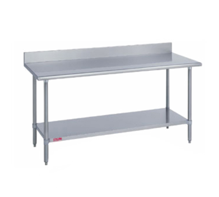 314-3636-5R | 36' | Work Table,  36 - 38, Stainless Steel Top