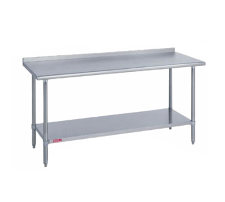 316-3636-2R | 36' | Work Table,  36 - 38, Stainless Steel Top