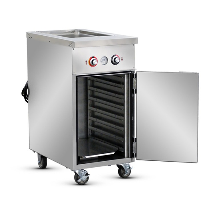 HLC-1W6-7H-7-DRN | 17' | Serving Counter, Hot Food, Electric