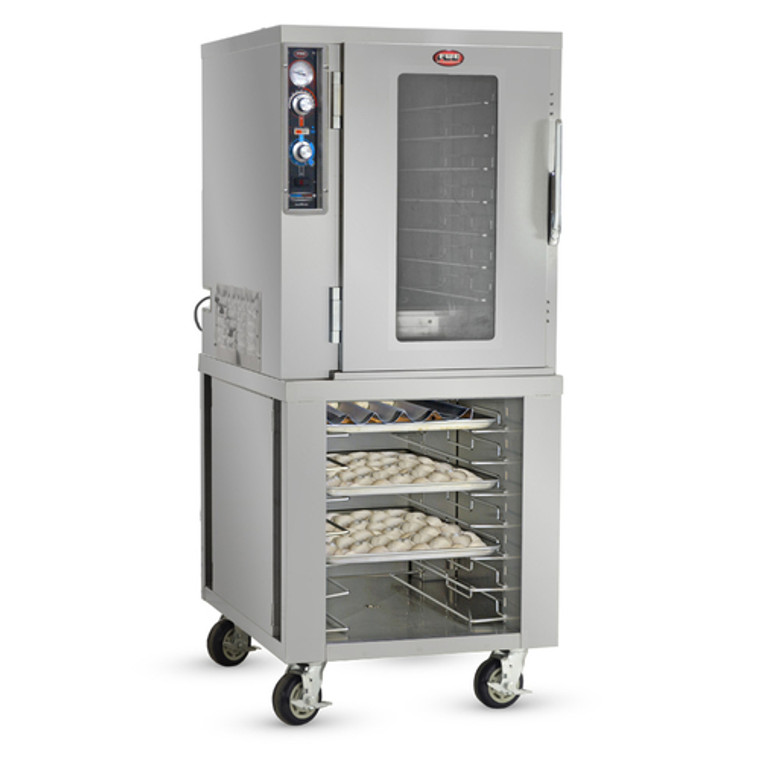 PH-1826-7 | 27' | Heated Holding Proofing Cabinet, Mobile, Half-Height
