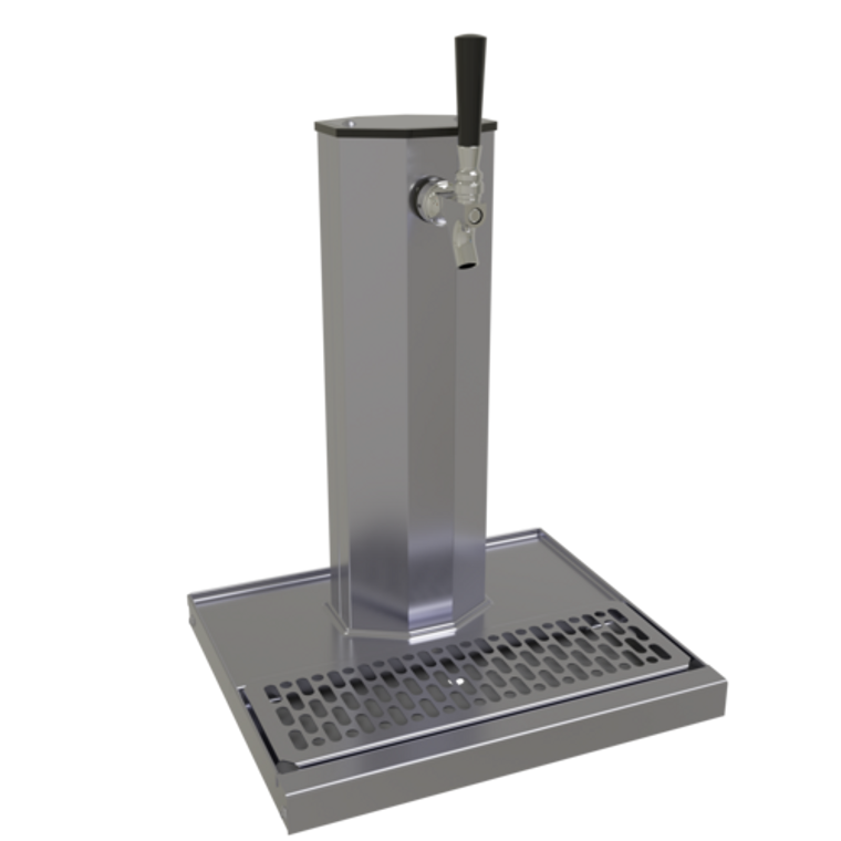 CT-1-SS | 14' | Draft Beer / Wine Dispensing Tower