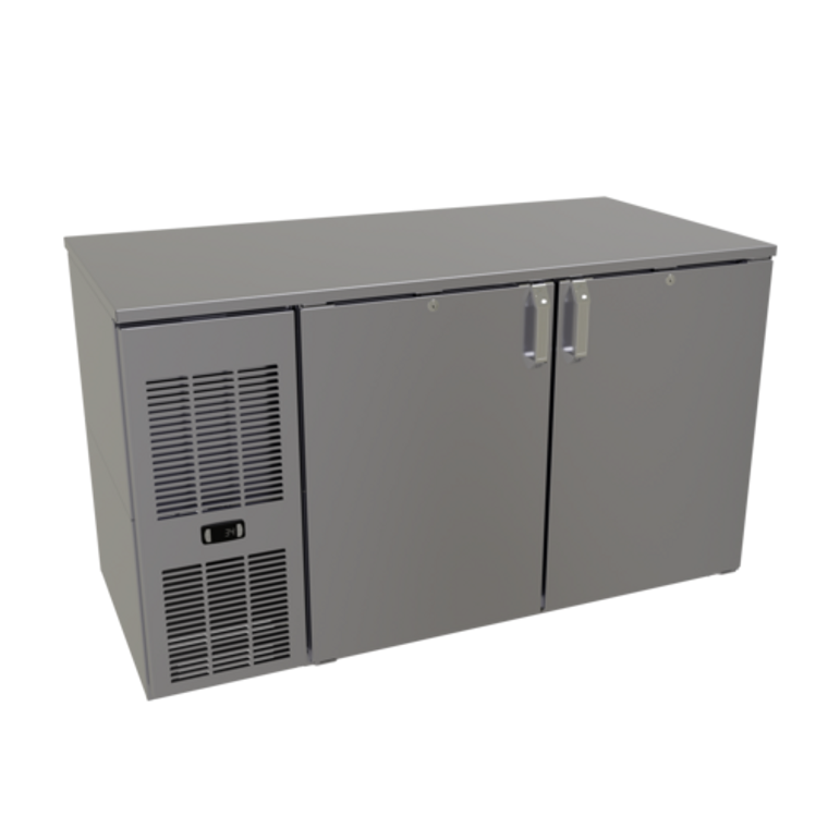 CP1FL52 | 52' | Back Bar Cabinet, Refrigerated, Pass-Thru