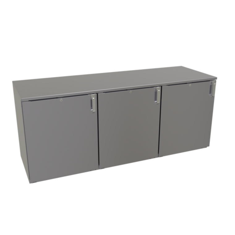 LPDS72 | 72' | Back Bar Cabinet, Non-Refrigerated