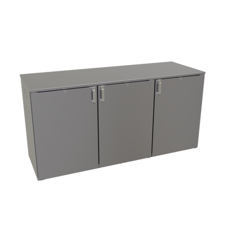 CP1RB72 | 72' | Back Bar Cabinet, Refrigerated, Pass-Thru