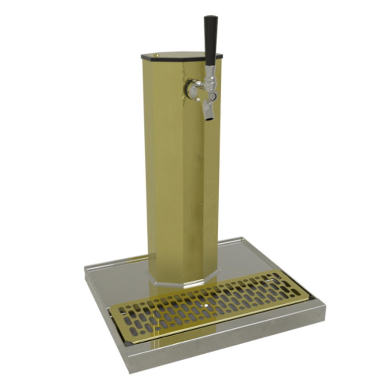 CT-1-PB | 14' | Draft Beer / Wine Dispensing Tower