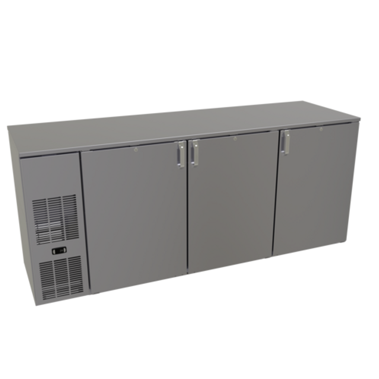 CP1FB84 | 84' | Back Bar Cabinet, Refrigerated, Pass-Thru