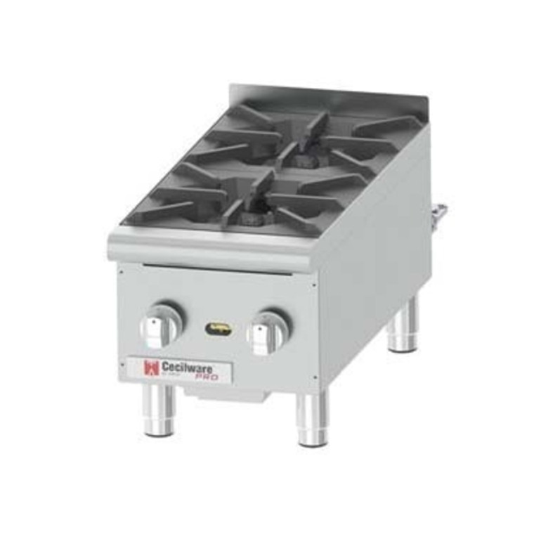 HPCP212 | 12' | Hotplate, Countertop, Gas