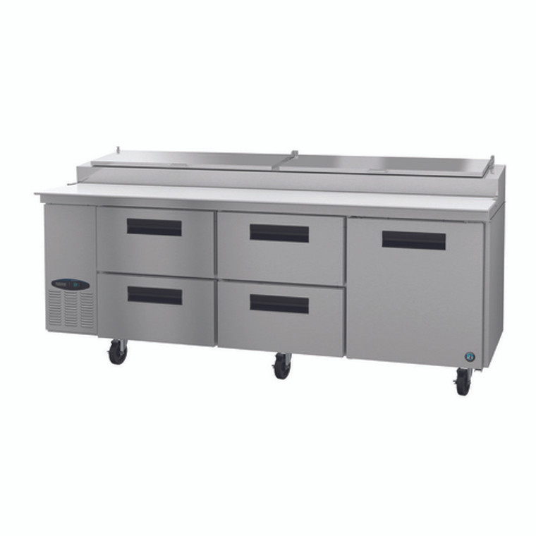 PR93A-D4 | 93' | Refrigerated Counter, Pizza Prep Table