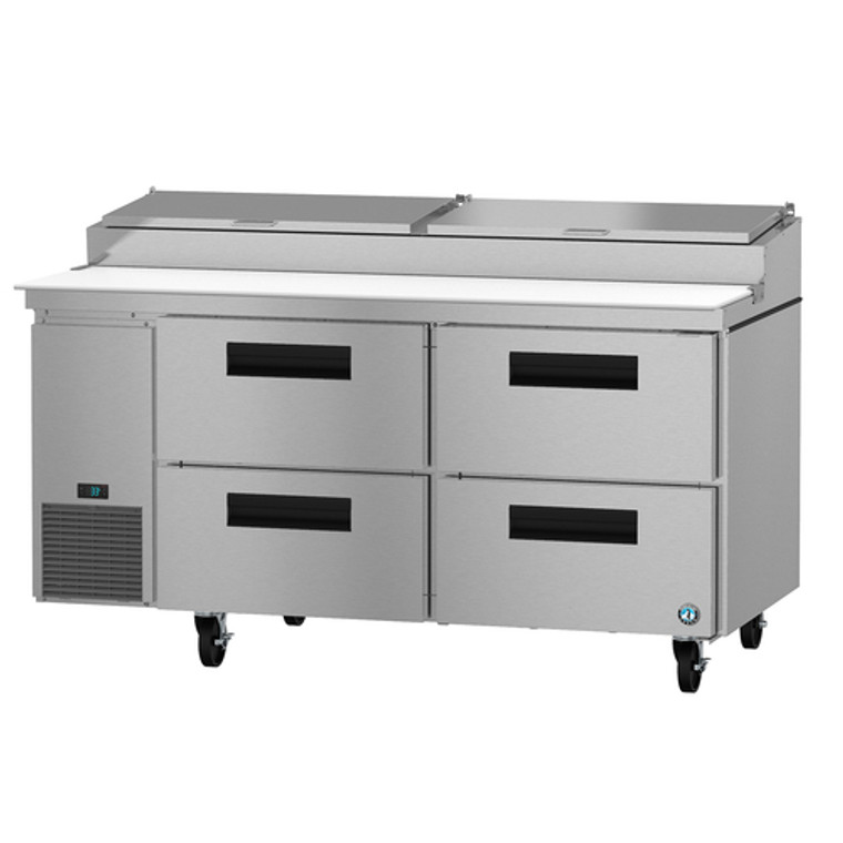 PR67A-D4 | 67' | Refrigerated Counter, Pizza Prep Table