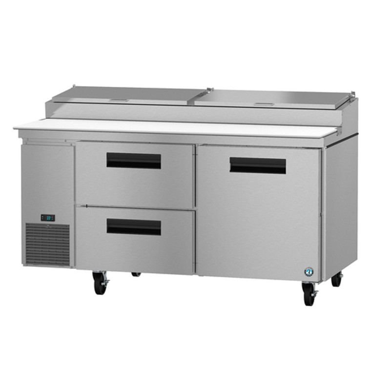 PR67A-D2 | 67' | Refrigerated Counter, Pizza Prep Table