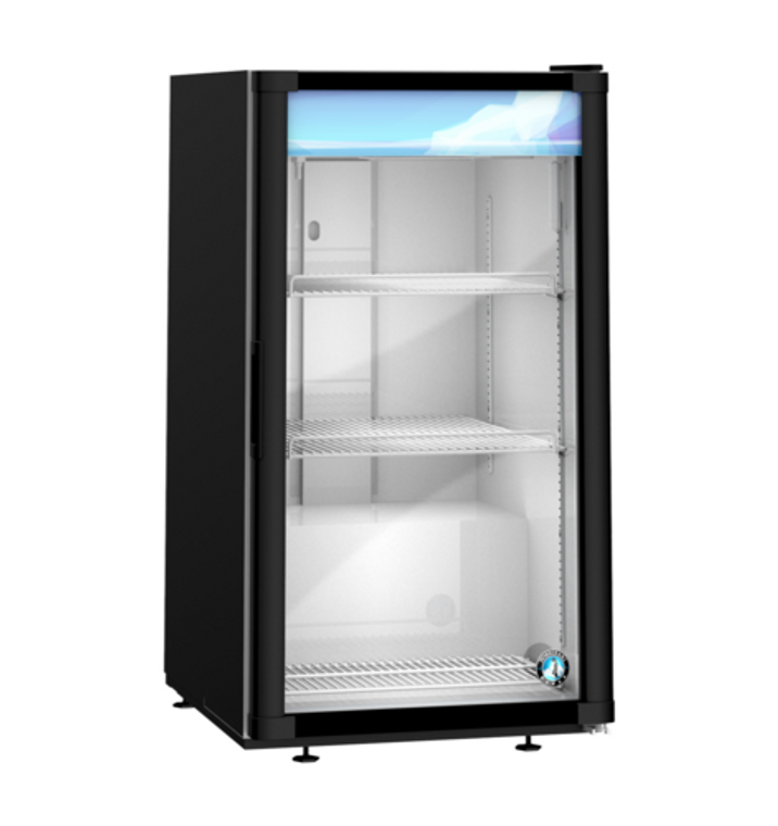 RM-7-HC-BLK | 21' | Refrigerator, Merchandiser, Countertop