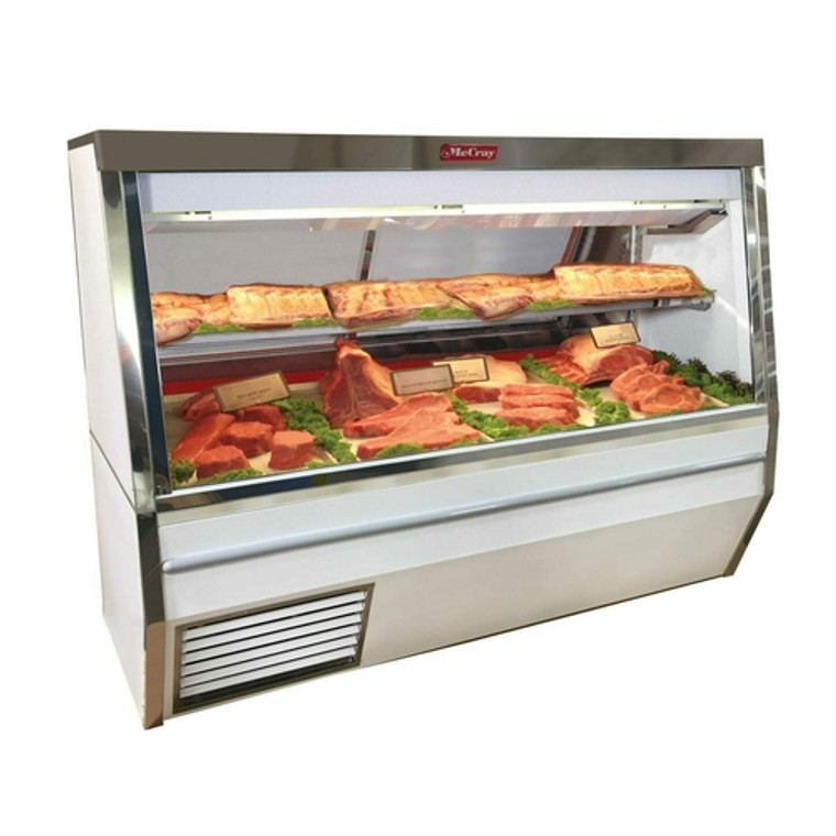 R-CMS34N-10-LED | 120' | Display Case, Red Meat Deli