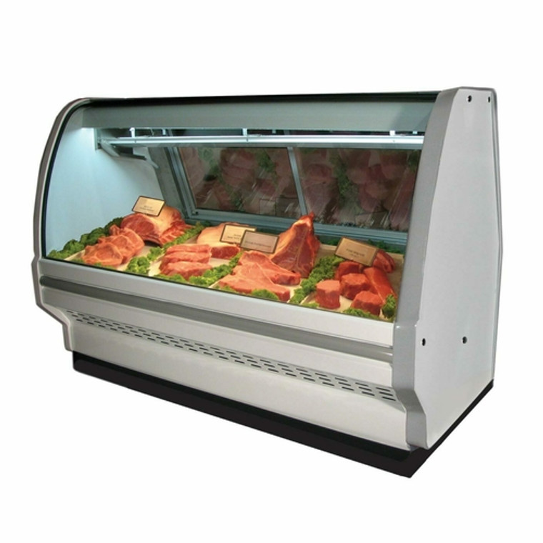 R-CMS40E-6C-LED | 75' | Display Case, Red Meat Deli