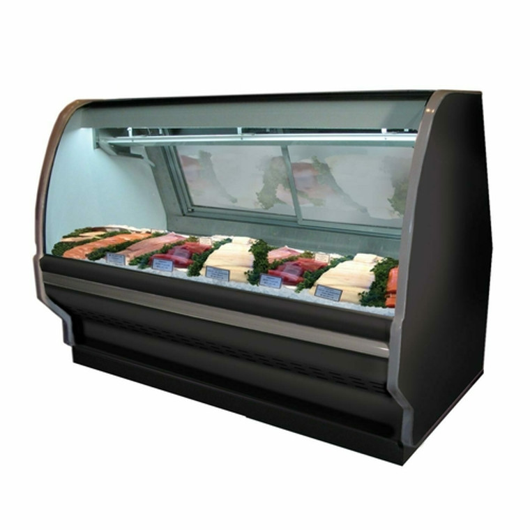 SC-CFS40E-6C-BE-LED | 0' | Display Case, Deli Seafood / Poultry