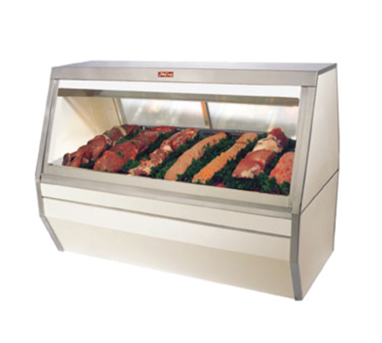R-CMS35-4-S-LED | 0' | Display Case, Red Meat Deli