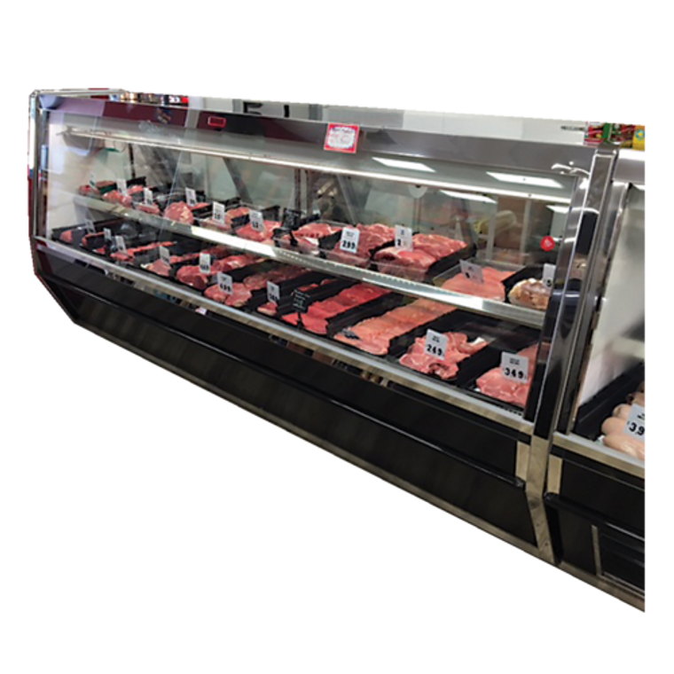 SC-CMS40E-12-BE-LED | 148' | Display Case, Red Meat Deli