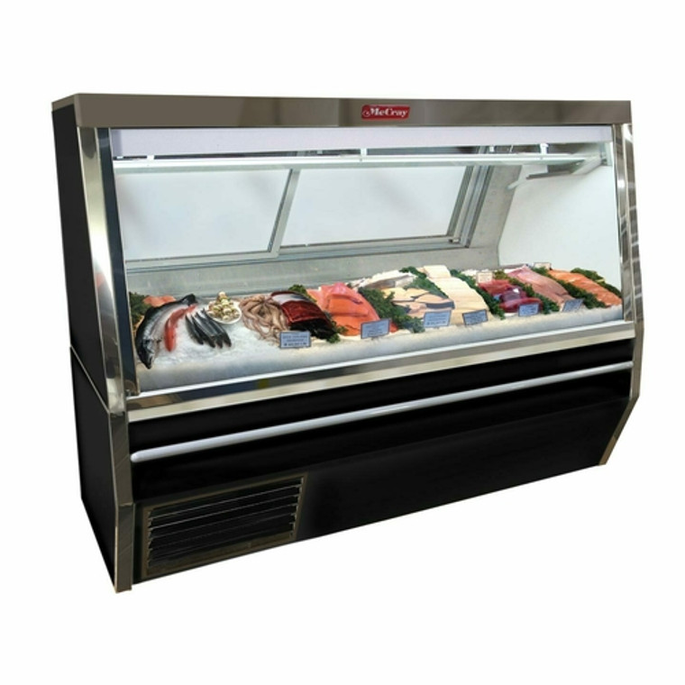 SC-CFS34N-12-BE-LED | 144' | Display Case, Deli Seafood / Poultry