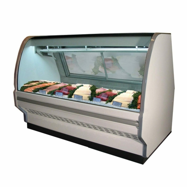 R-CFS40E-4C-LED | 0' | Display Case, Deli Seafood / Poultry