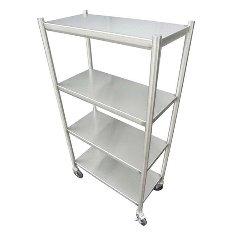 SSS-4818-4S | 48' | Shelving Unit, Solid Flat