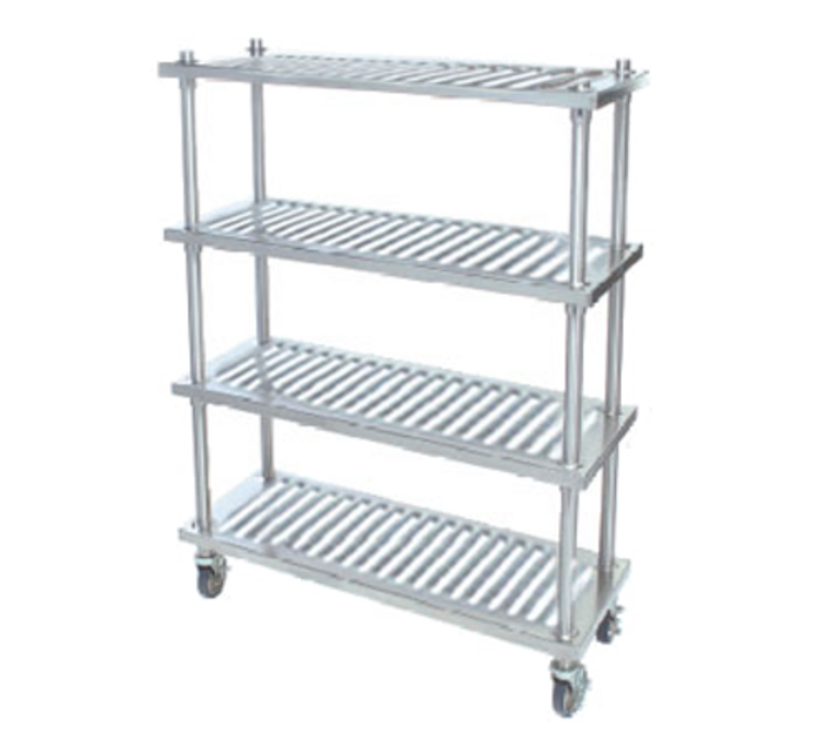 S-4214-5L | 42' | Shelving Unit, Louvered Slotted