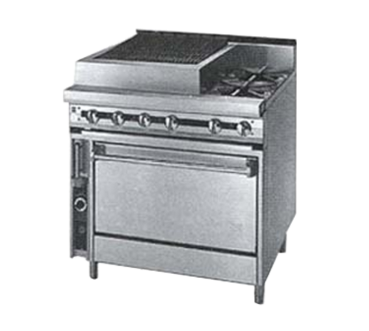 JTRH-18B-18WT-36C | 36' | Range, 36 Heavy Duty, Gas