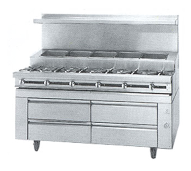 JMSS-05-T-60 | 60' | Range, 60 Heavy Duty, Gas