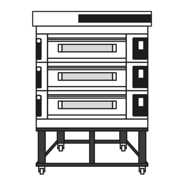 S1003S03 | 53' | Pizza Bake Oven, Deck-Type, Electric