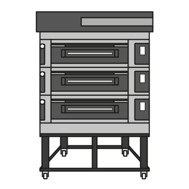 I1053S03 | 53' | Pizza Bake Oven, Deck-Type, Electric